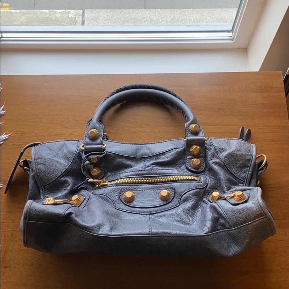 💯 Balenciaga Giant City in Anthracite